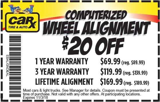 St. Louis area auto repair coupons from Car-X -October ...