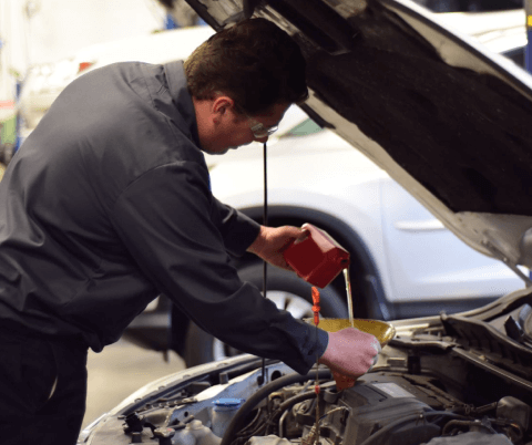 Oil Change for Car