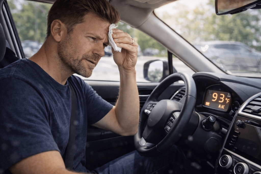 Car Air Conditioning In Summer Months