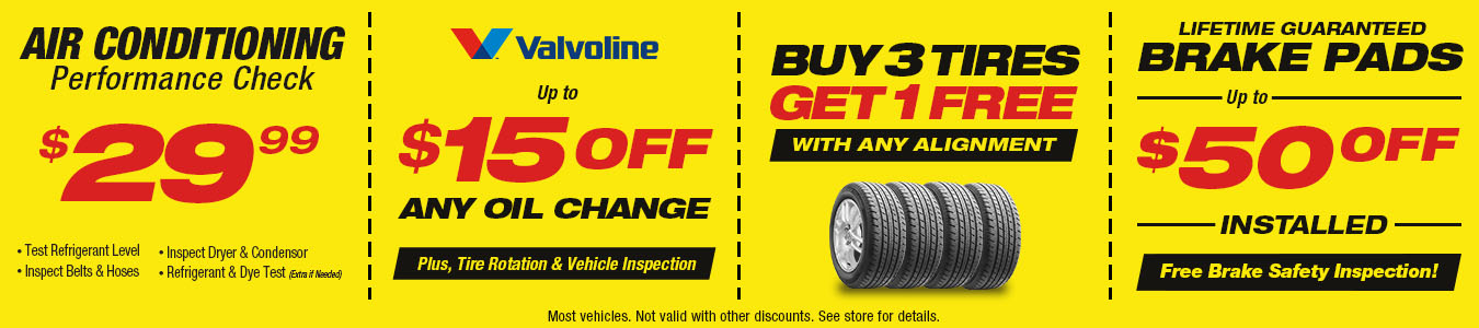 Chicago Car-X discounts