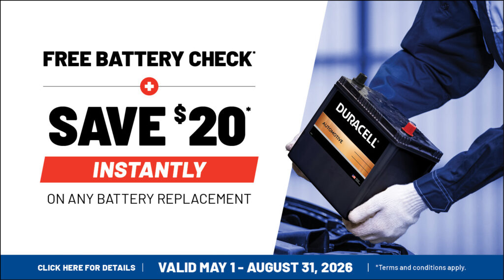 FREE BATTERY CHECK