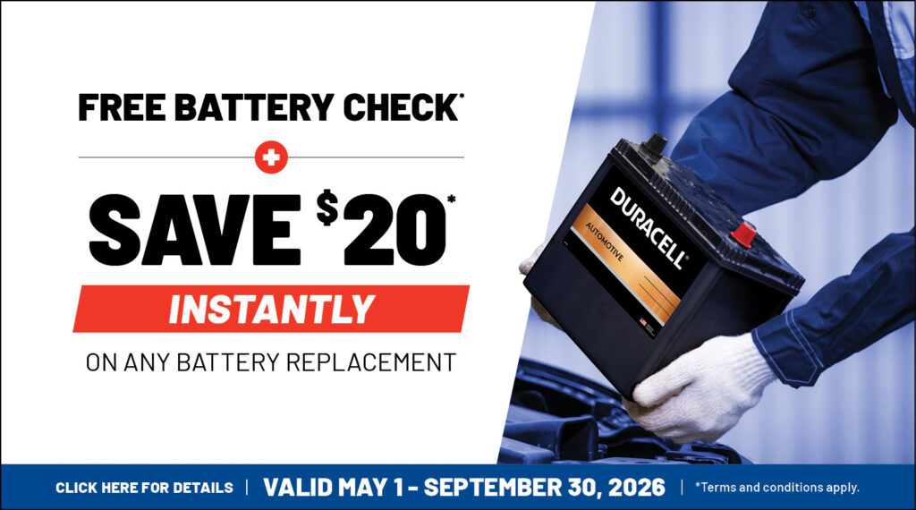 free battery check