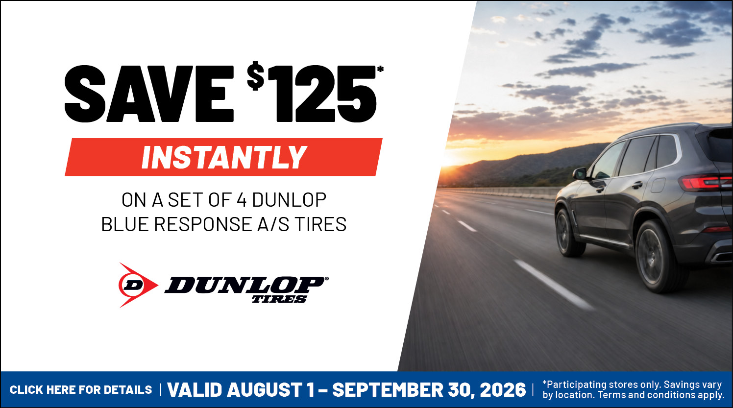Dunlop tires
